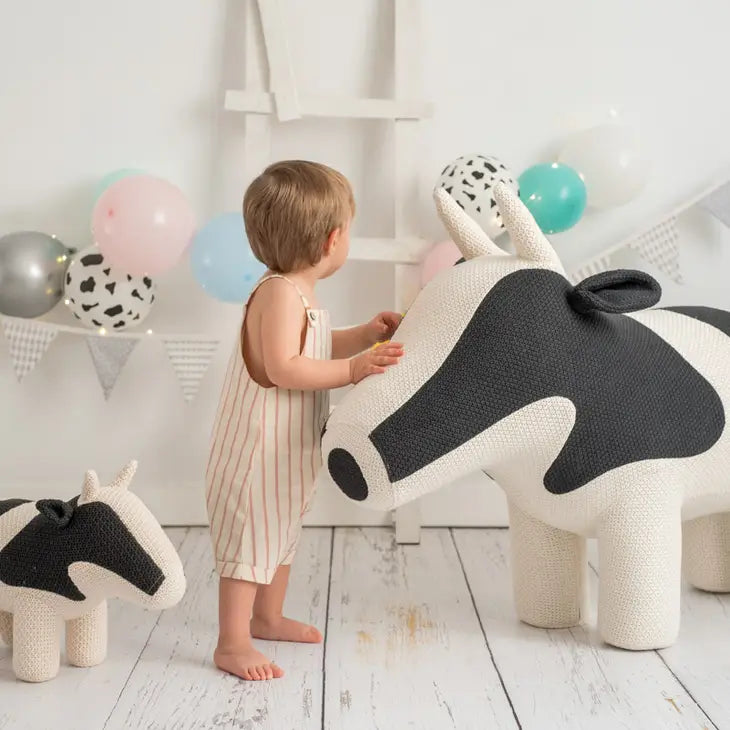 Cow best sale plush chair