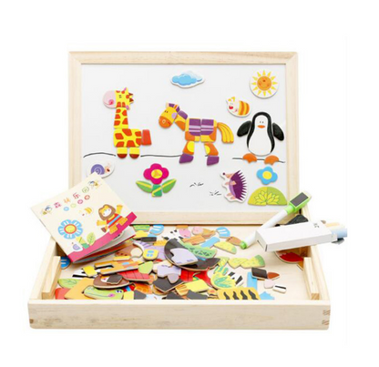 Magnetic Kids Puzzle Drawing Board