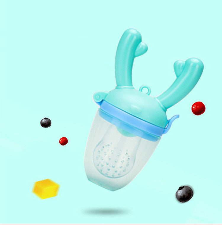 New Baby Fruit And Vegetable Bite Bite, Fruit Food Supplement, Bite Bag, Piglet Deer, Baby Bite Bite, Happy Factory