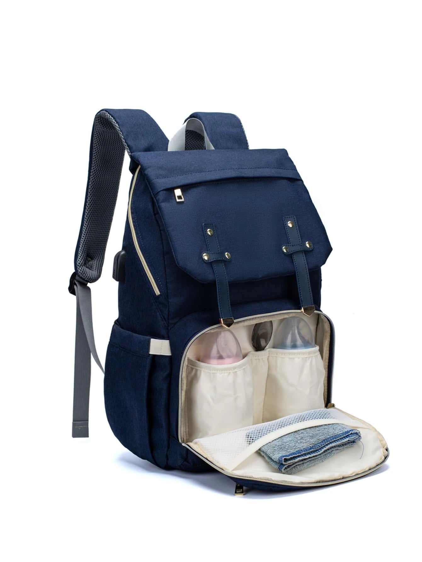 Royal blue diaper bag sale