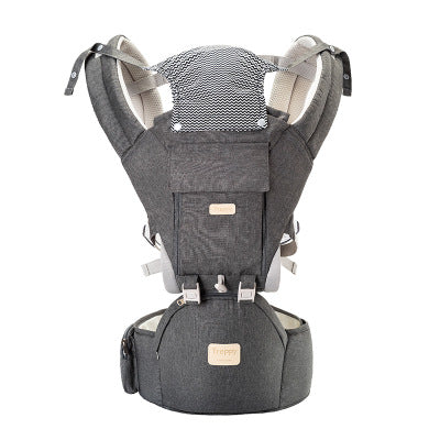 Dark Blue - Ergonomic Baby Carrier, Hipseat Sling, and Front Facing Kangaroo Baby Wrap Carrier