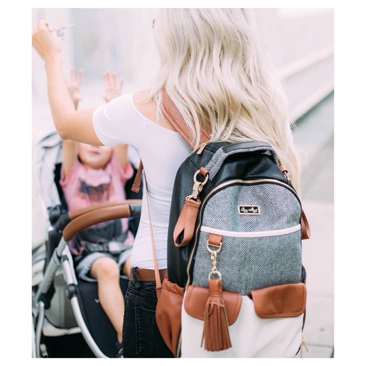Coffee & Cream Boss Plus™ Backpack Diaper Bag