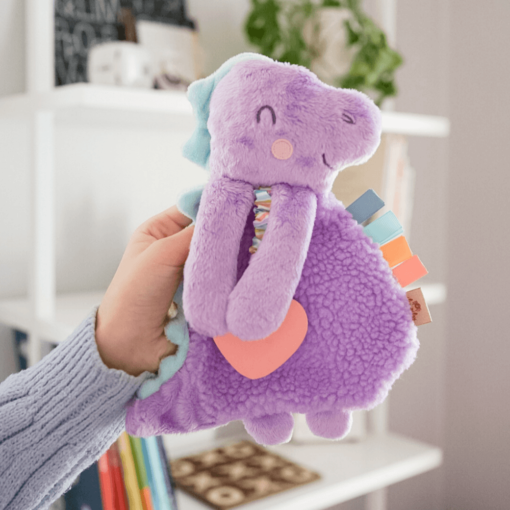 Dempsey the Dino - Itzy Friends Itzy Lovey™ Plush with Silicone Teether Toy