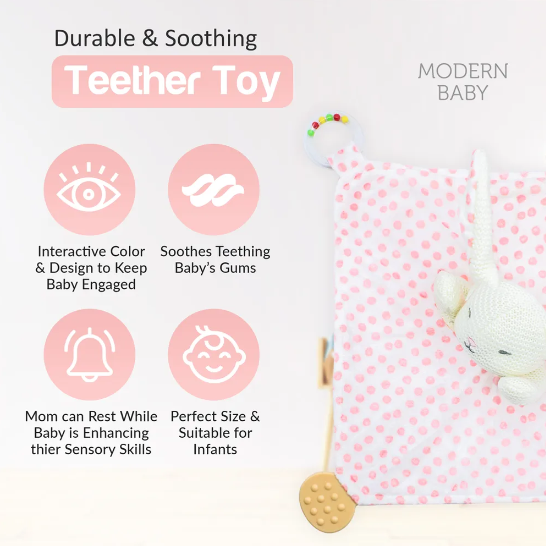 Teether Toy- Bunny