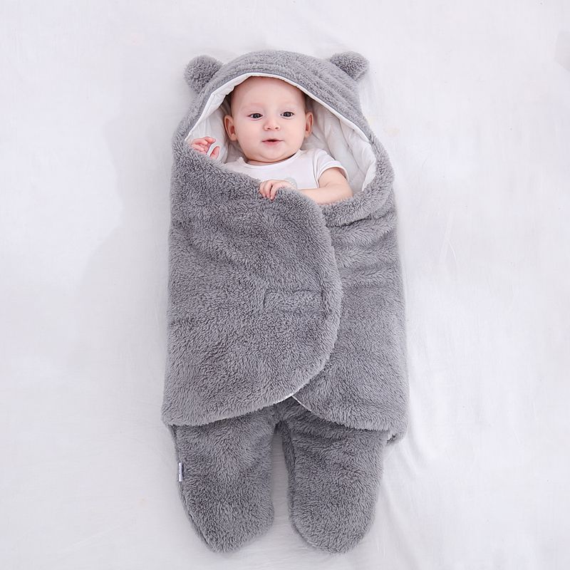 Baby Swaddle Blanket - Teddy Bear