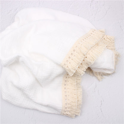 Tassel Children's Baby Blanket