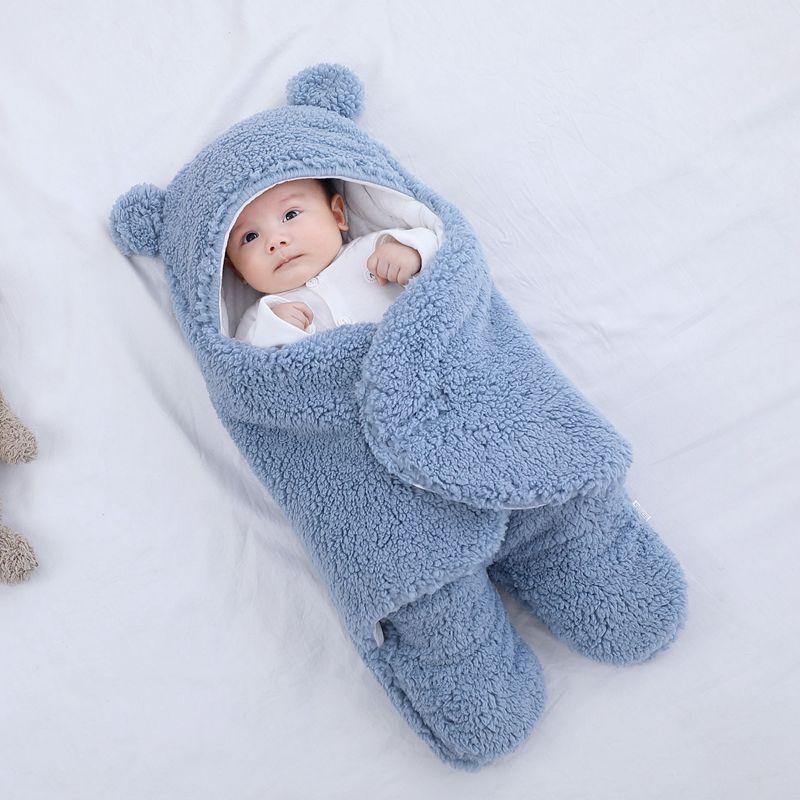 Baby Swaddle Blanket - Teddy Bear