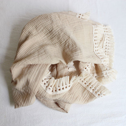 Tassel Children's Baby Blanket