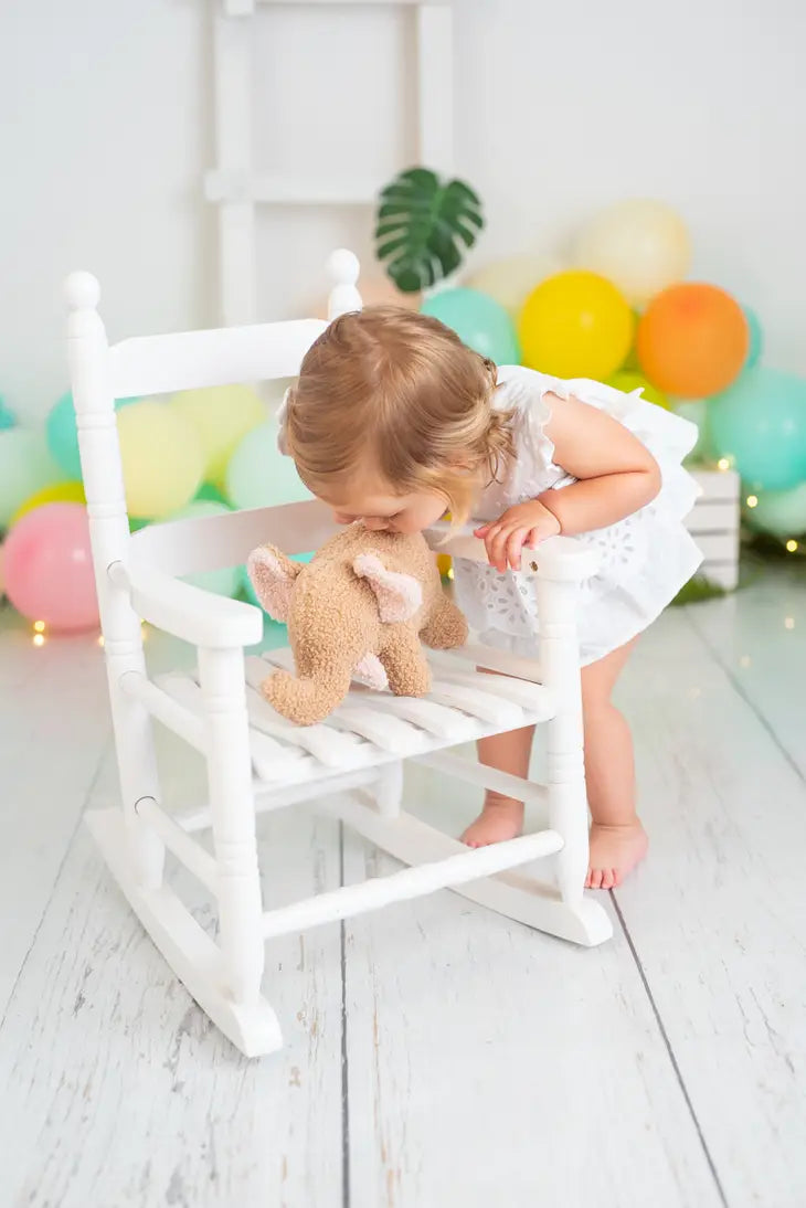 Crochetts - Handmade Baby Brown Elephant Plush