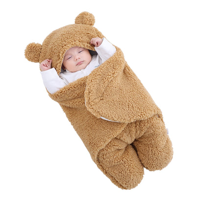 Baby Swaddle Blanket - Teddy Bear