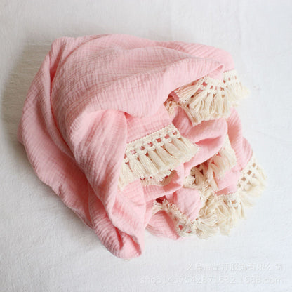 Tassel Children's Baby Blanket