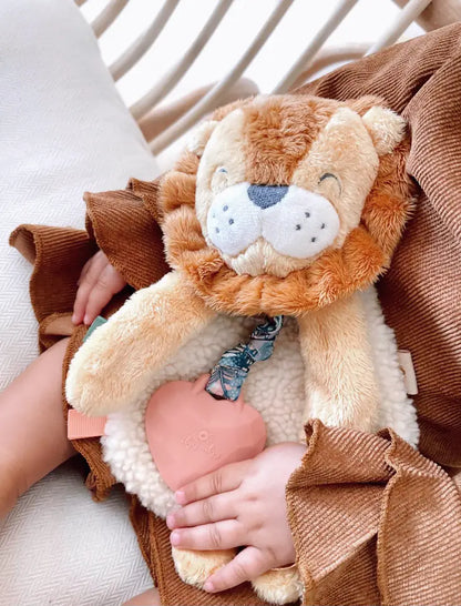 Buddy the Lion - Itzy Friends Itzy Lovey™ Plush with Silicone Teether Toy