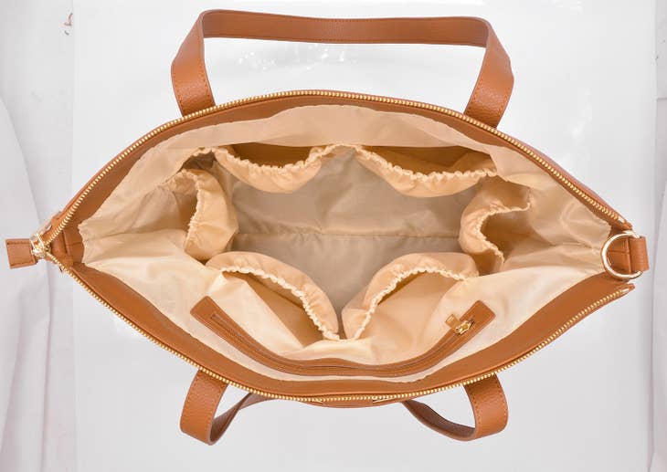 The Tote Vegan Leather Handbag Diaper Bag