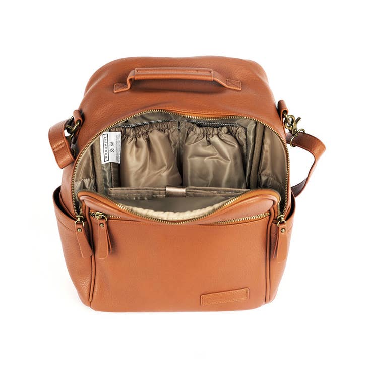 The Joni Vegan Leather Diaper Bag